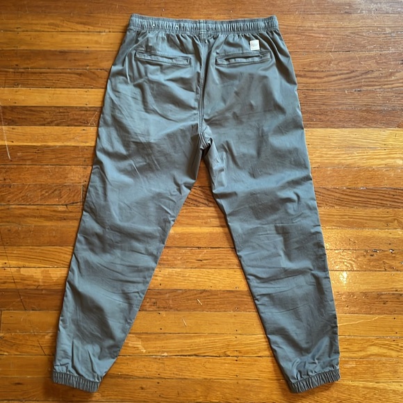 Gray Men's AE American Eagle Flex Trekker Woven Cotton Joggers In Size Small - Picture 13 of 14